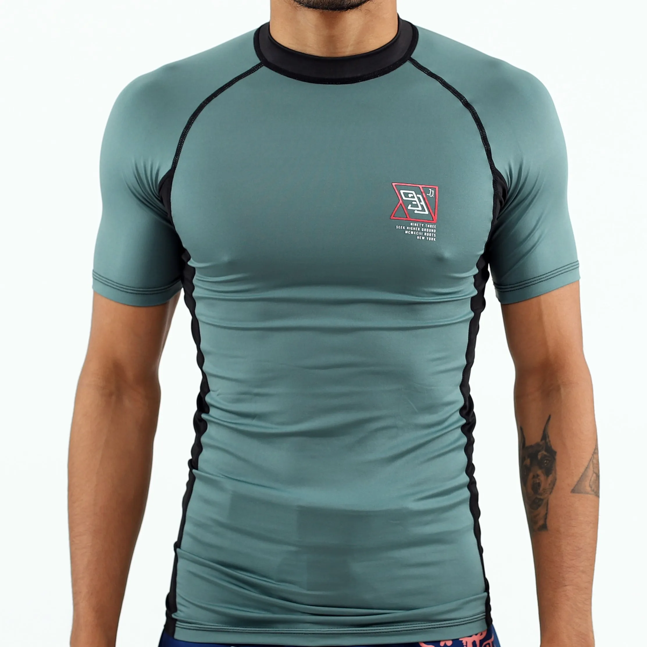 2019 Standard Issue Rash Guards 2-PACK (Sage Green, Slate Grey)