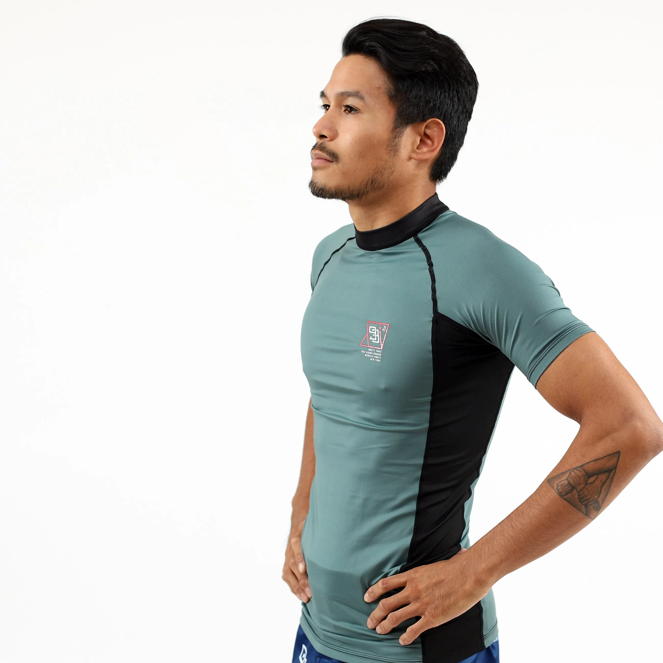 2019 Standard Issue Rash Guards 2-PACK (Sage Green, Slate Grey)