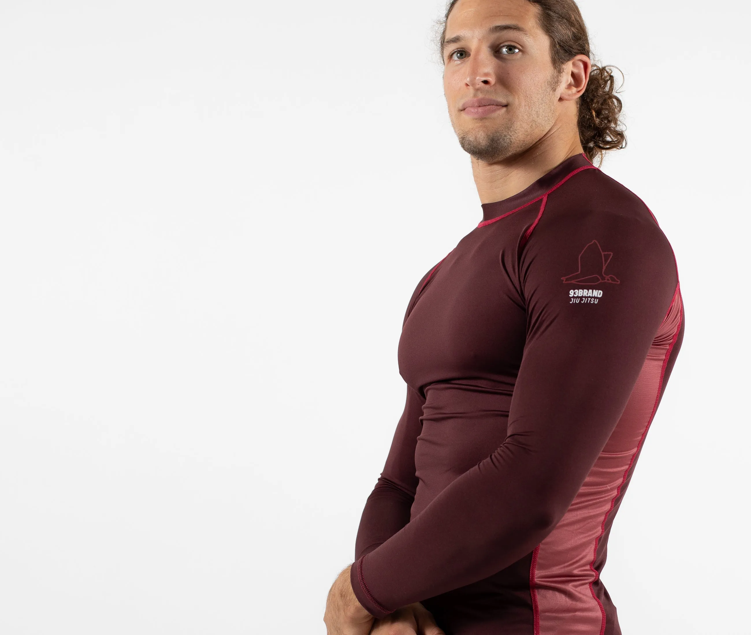 2020 Standard Issue L/S Rash Guards 2-PACK (Burgundy, Black)