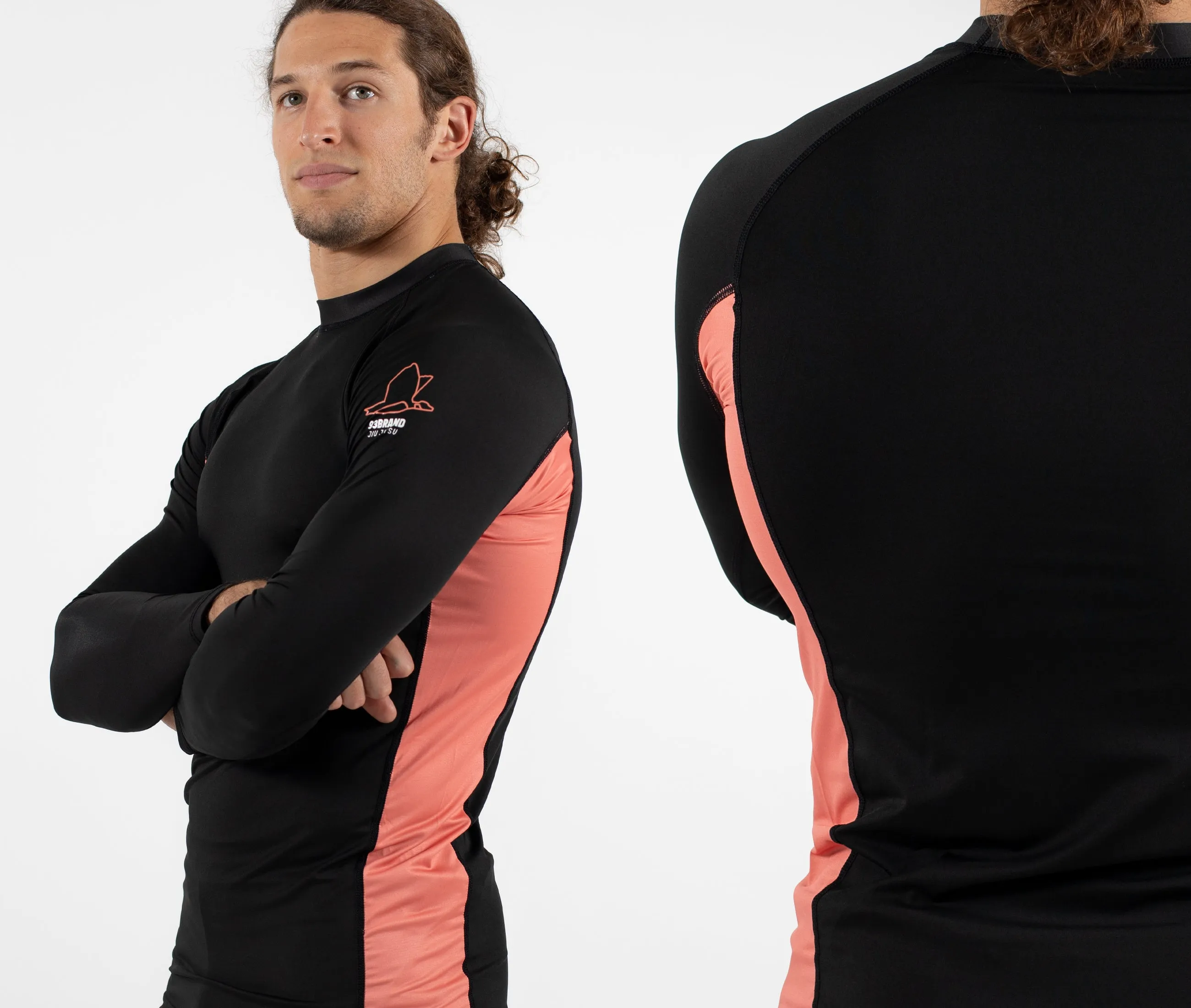 2020 Standard Issue L/S Rash Guards 2-PACK (Burgundy, Black)