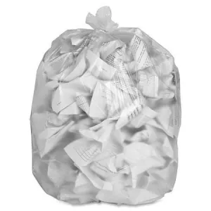 30" x 38" Clear Garbage Bags