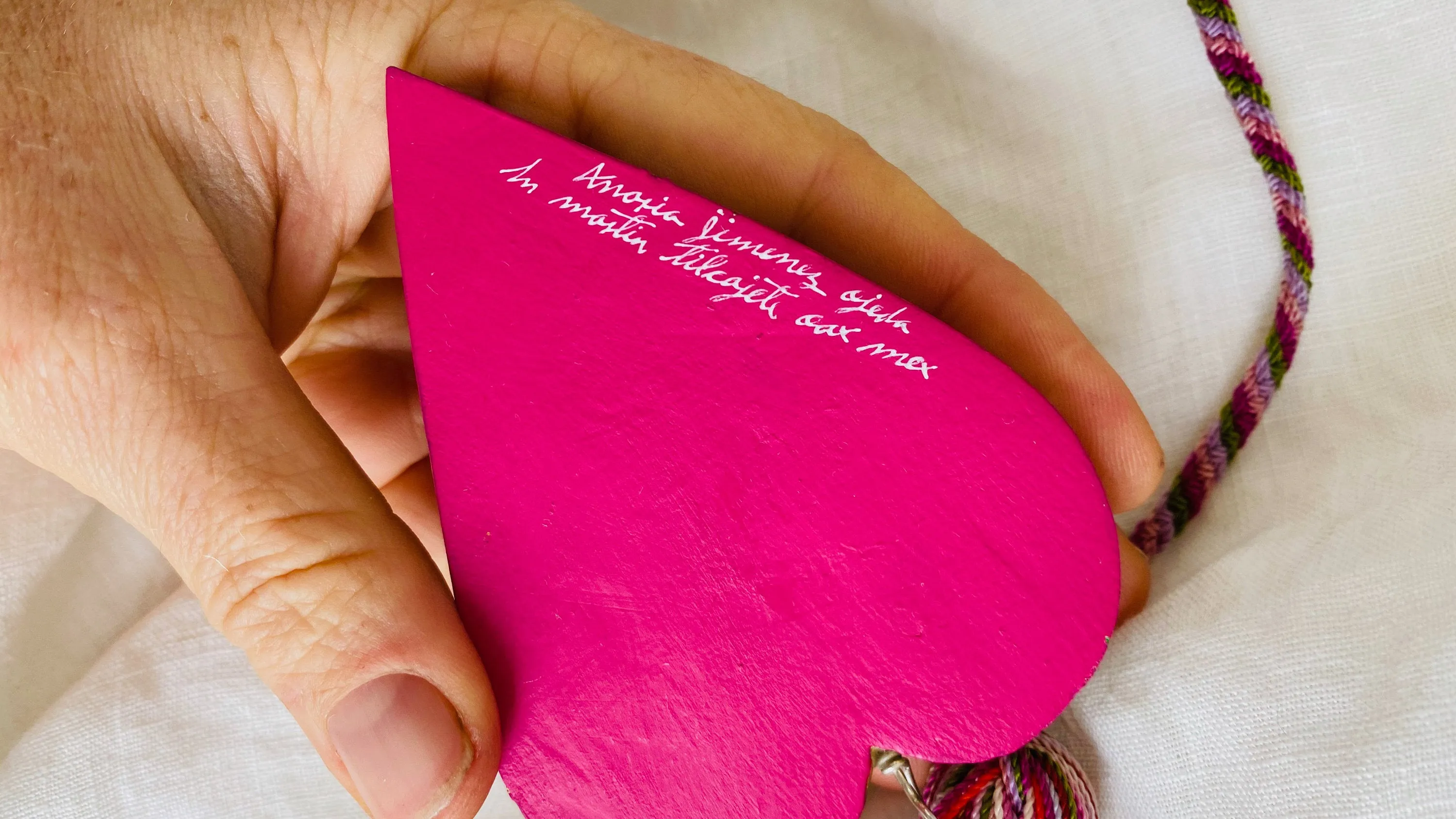 Alebrije Heart Tassel.