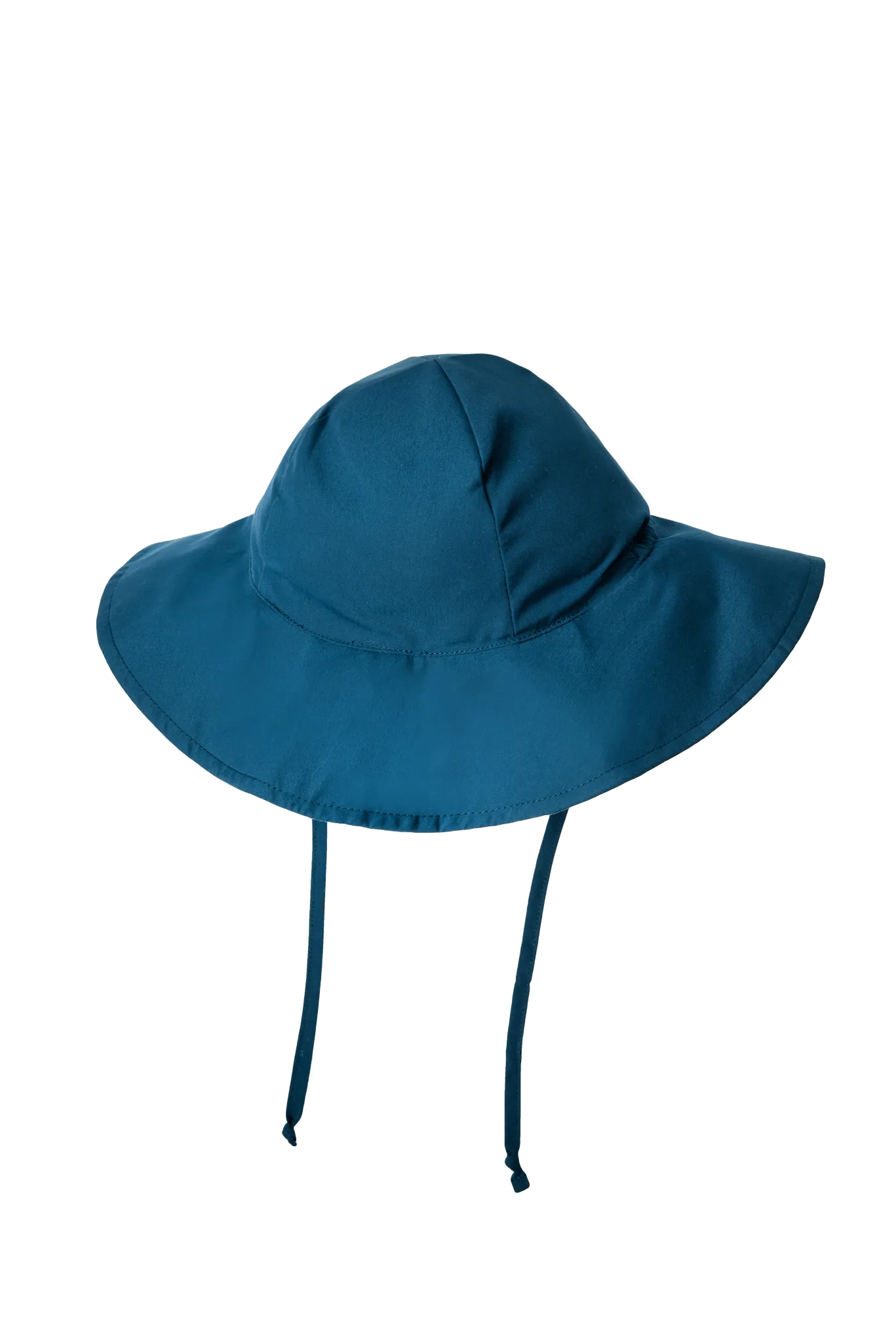 Brim Blue Basic Round Sun Protection Hat