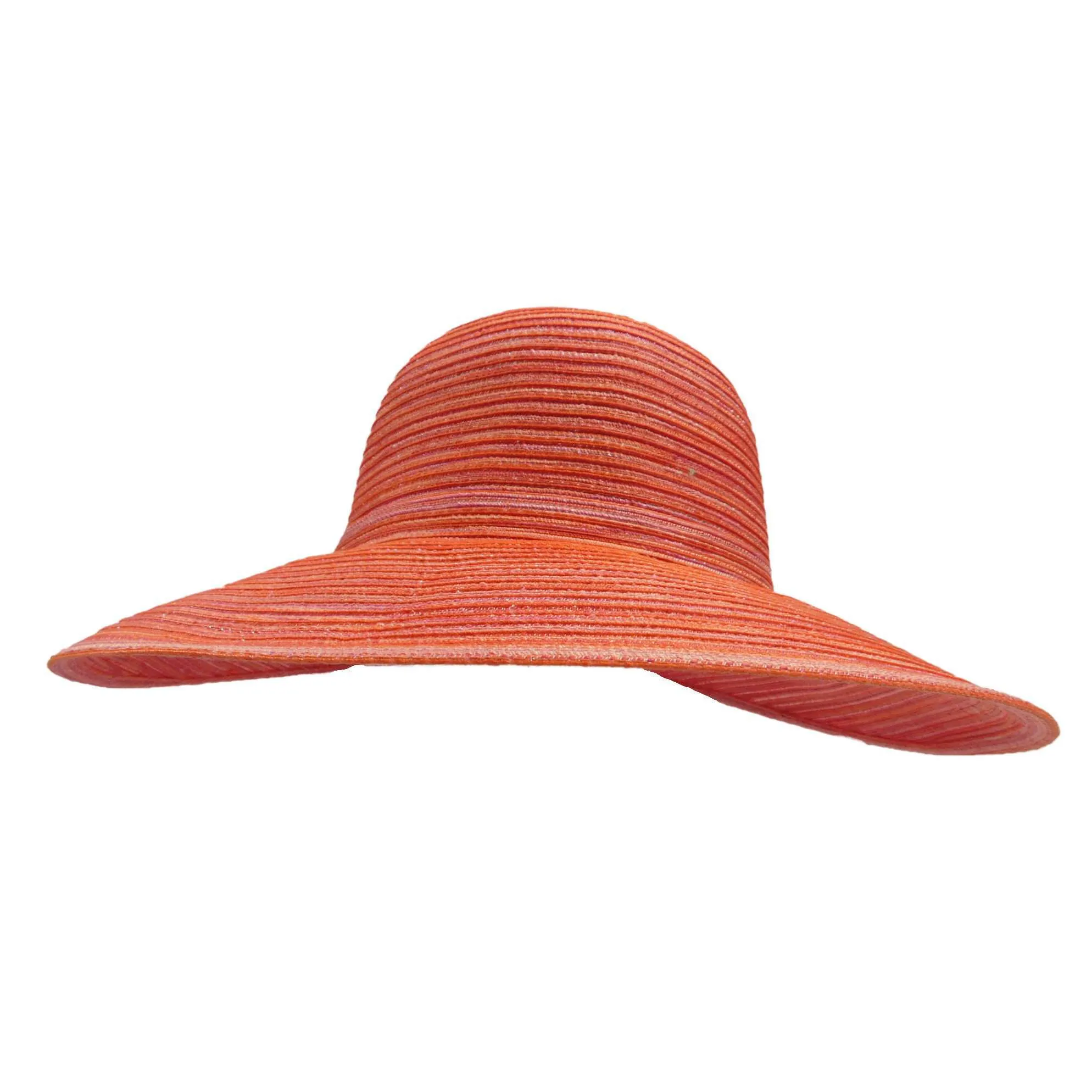 Cappelli Polybraid Facesaver Hat with Sea Shells and Pearl Band