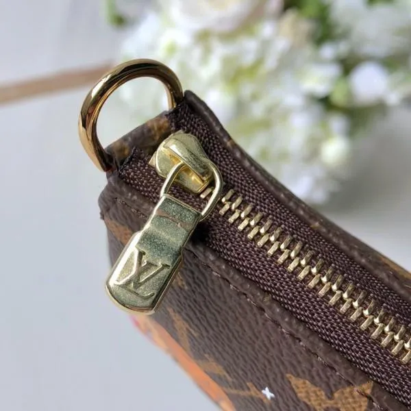 Christmas Mini Pochette Accessoires In Monogram Canvas M63830 2018
