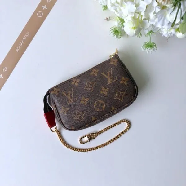 Christmas Mini Pochette Accessoires In Monogram Canvas M63830 2018