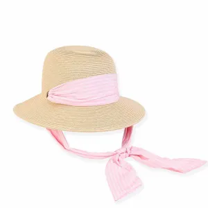 Convertible Hat with Cotton Sash for Petite Heads - Sunny Dayz™