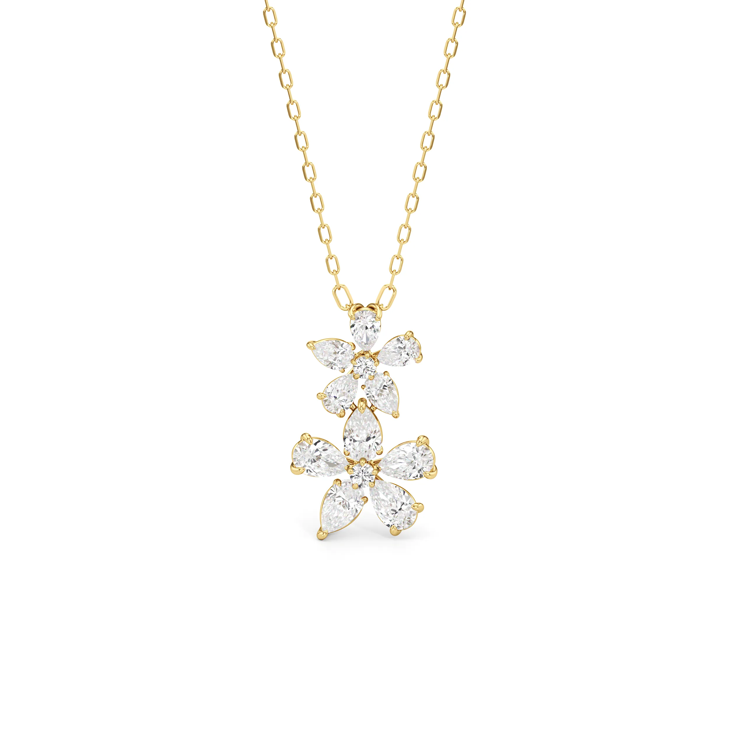 Daisy Duet Pendant