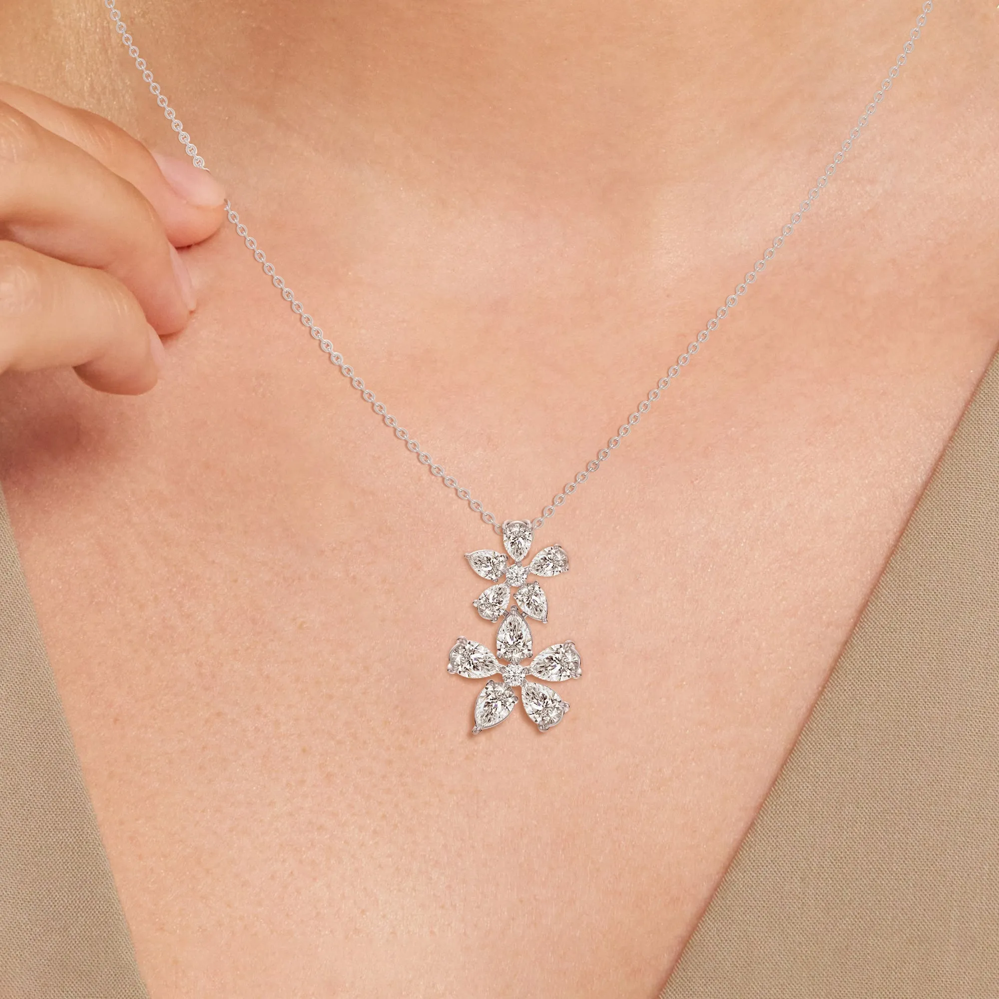 Daisy Duet Pendant