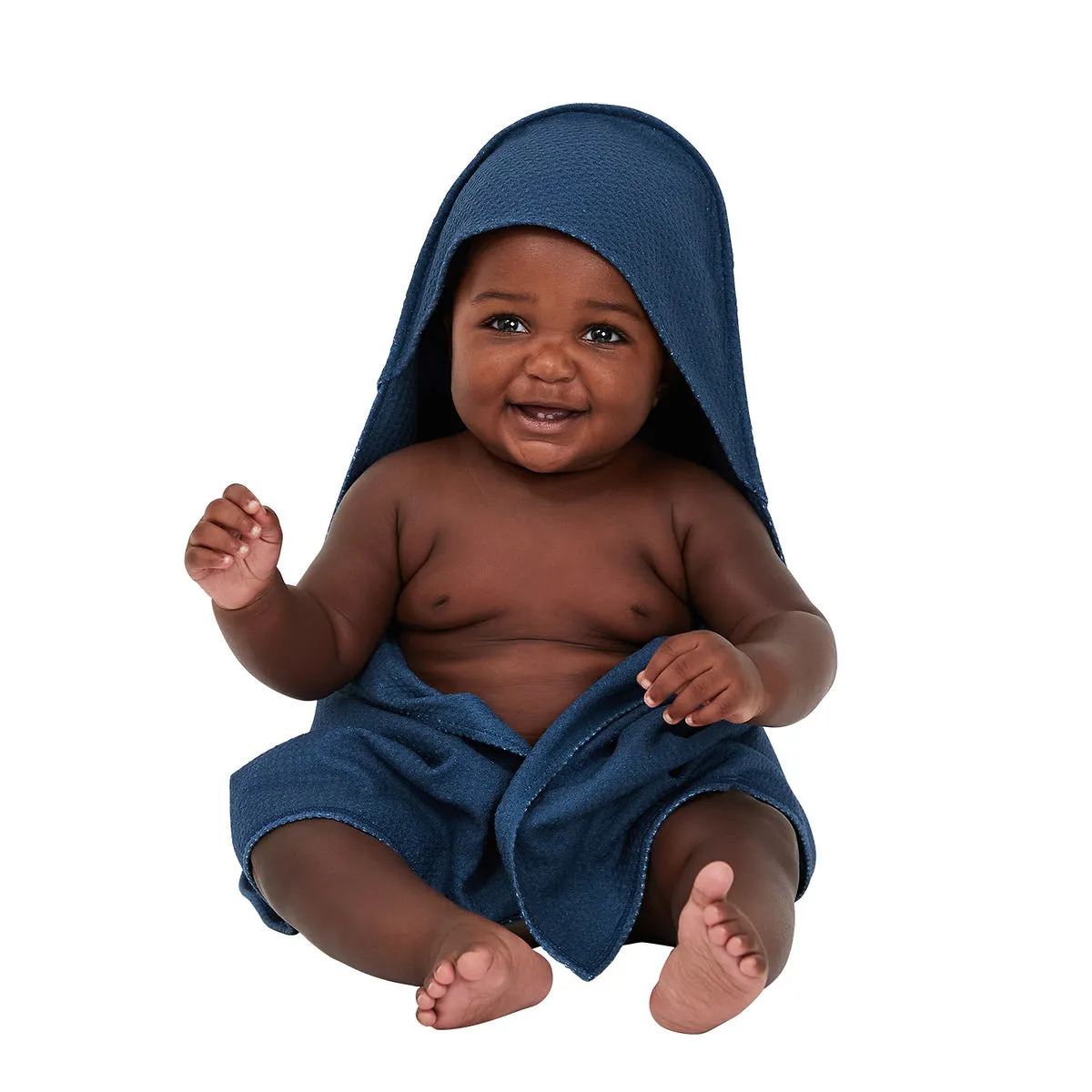 Dock & Bay Baby Hooded Towels - Midnight Navy - Outlet