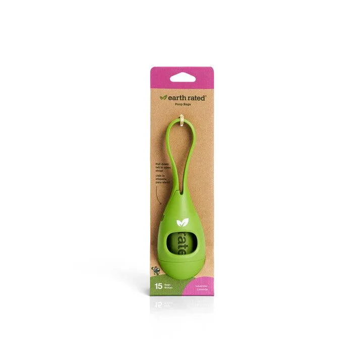 Earth Rated Eco-Friendly Poop Bags Green Dispenser
