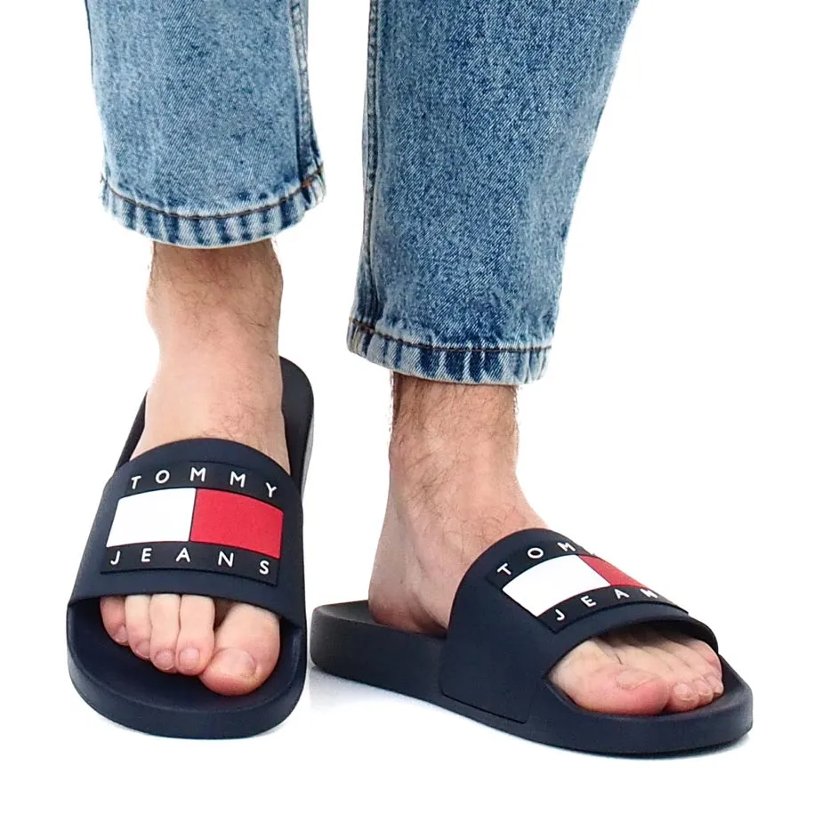 Essential Contoured Pool Slide  - Navy