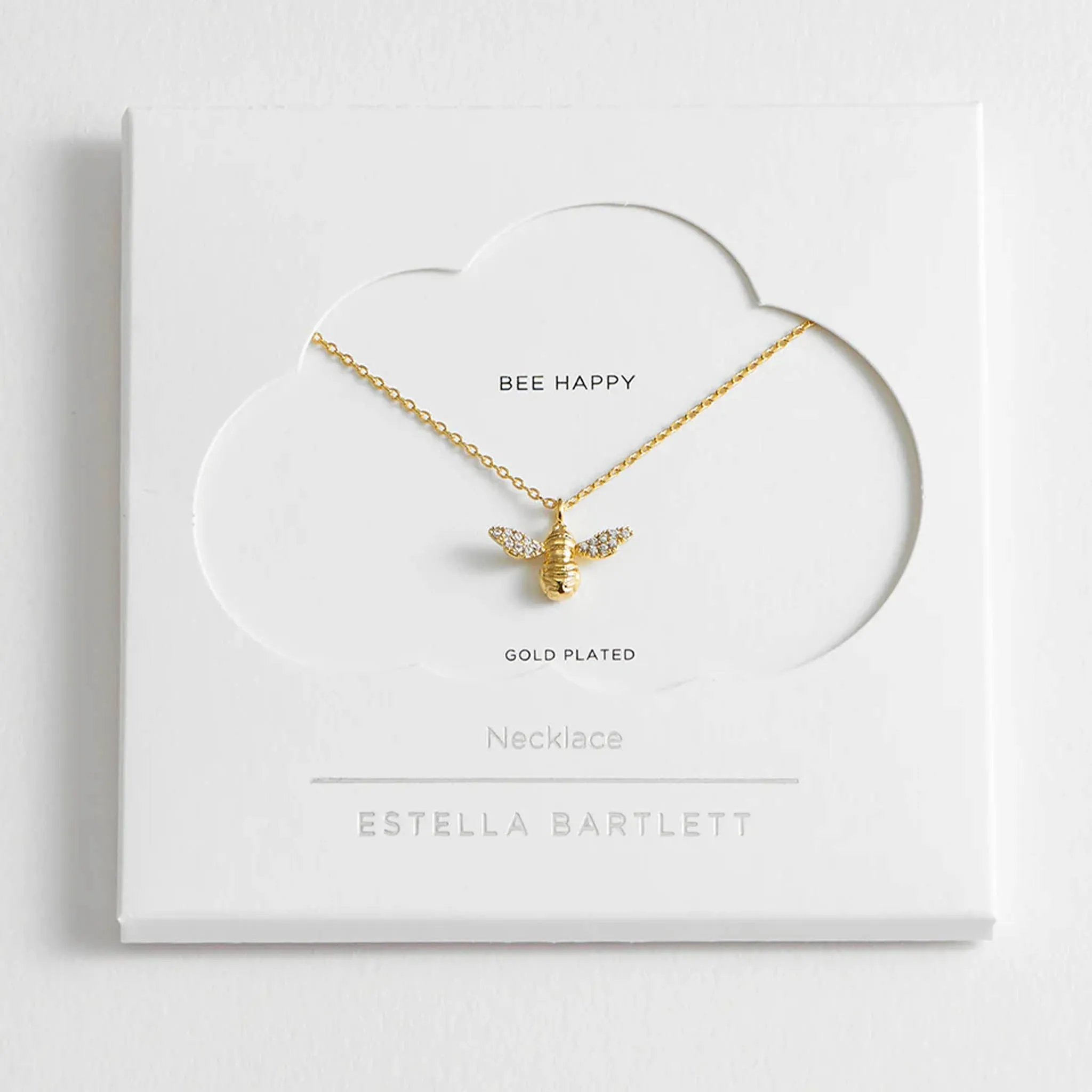 Estella Bartlett Bee Sparkle Wings Necklace