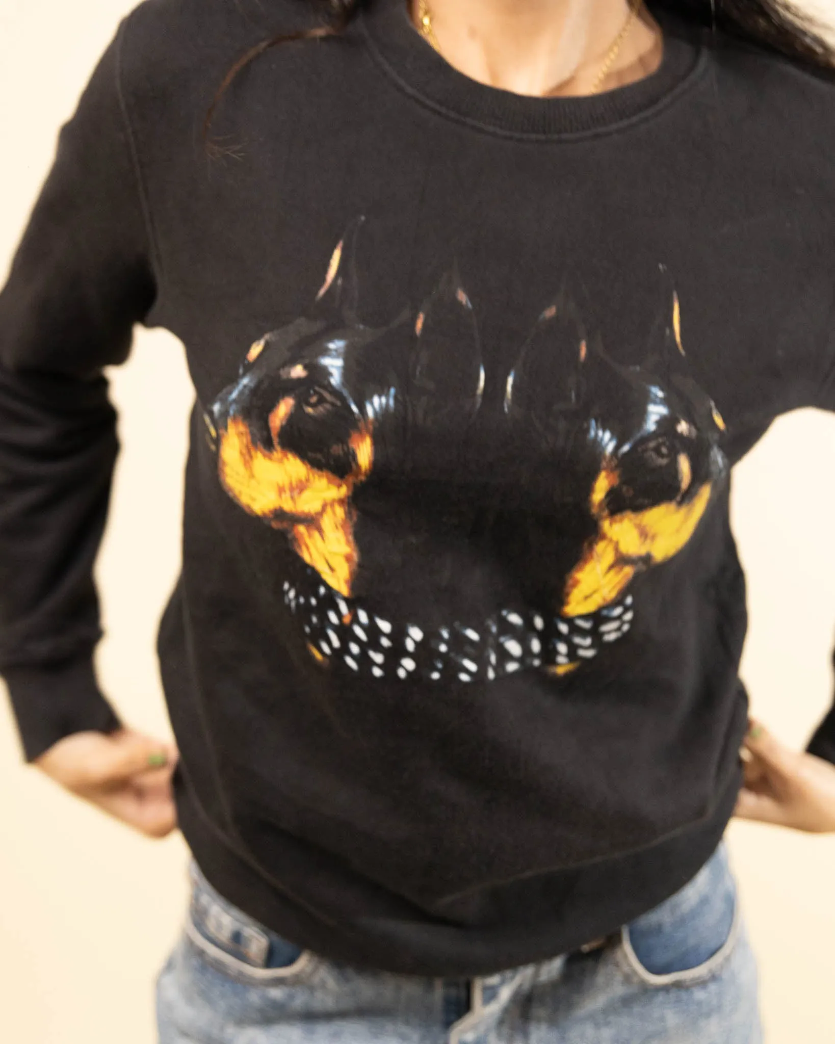 Givenchy 2014 Doberman Crewneck
