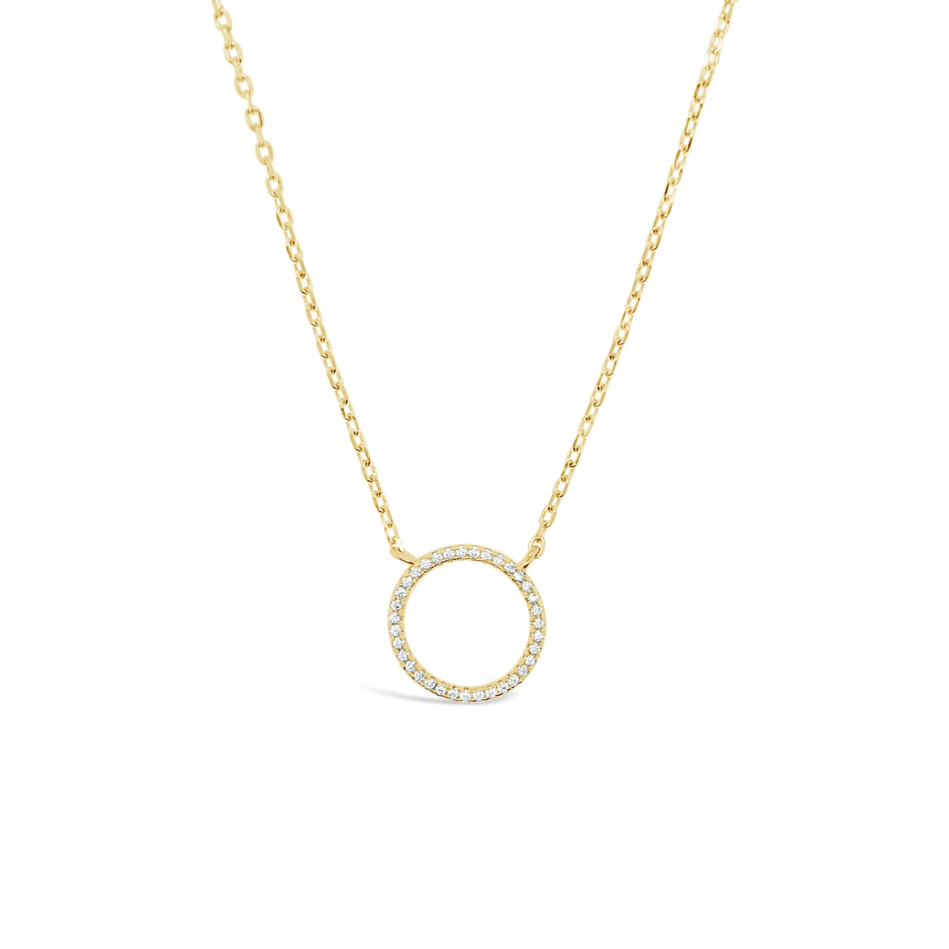 Gold Circle of Life Necklace