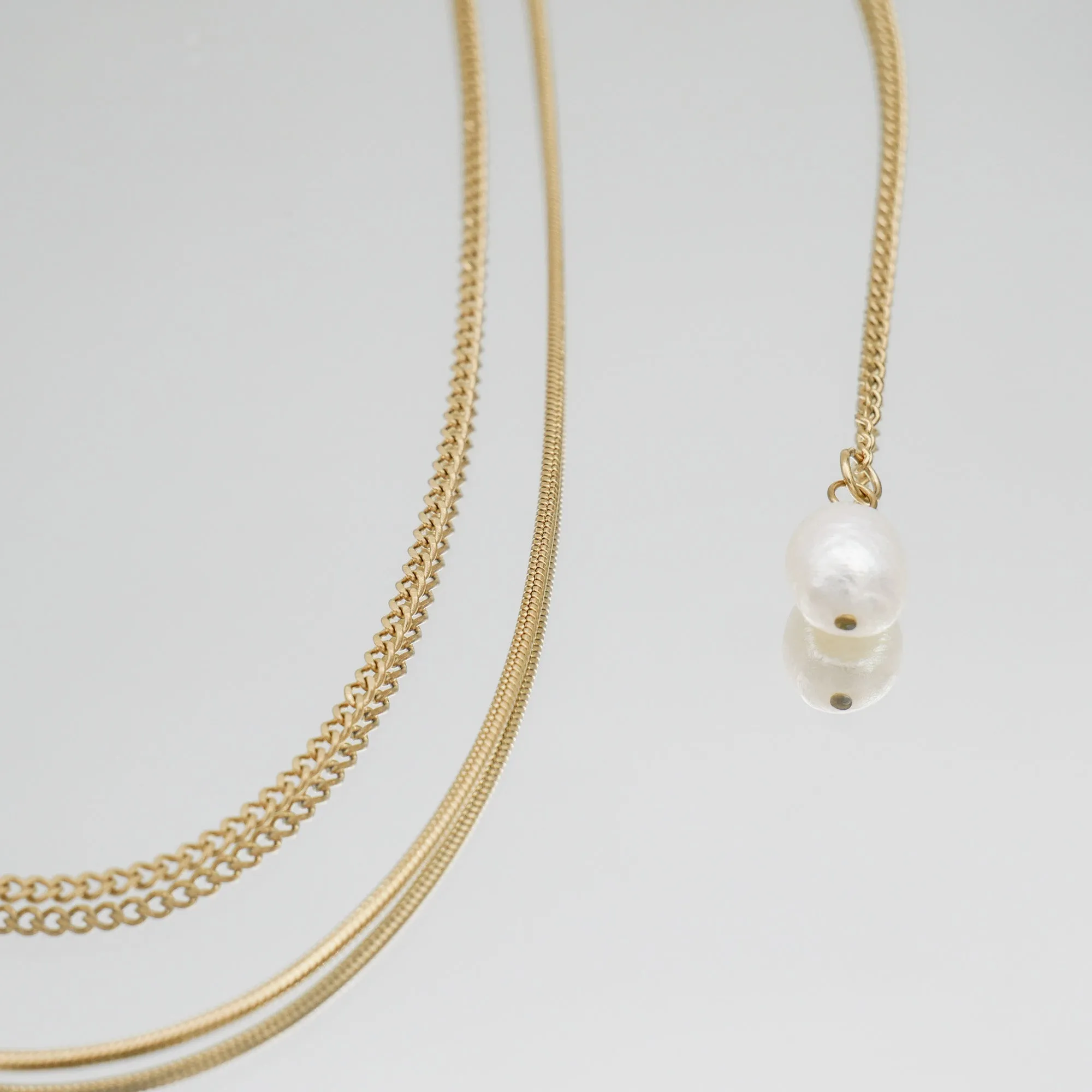 Grace Pearl Layered Necklace