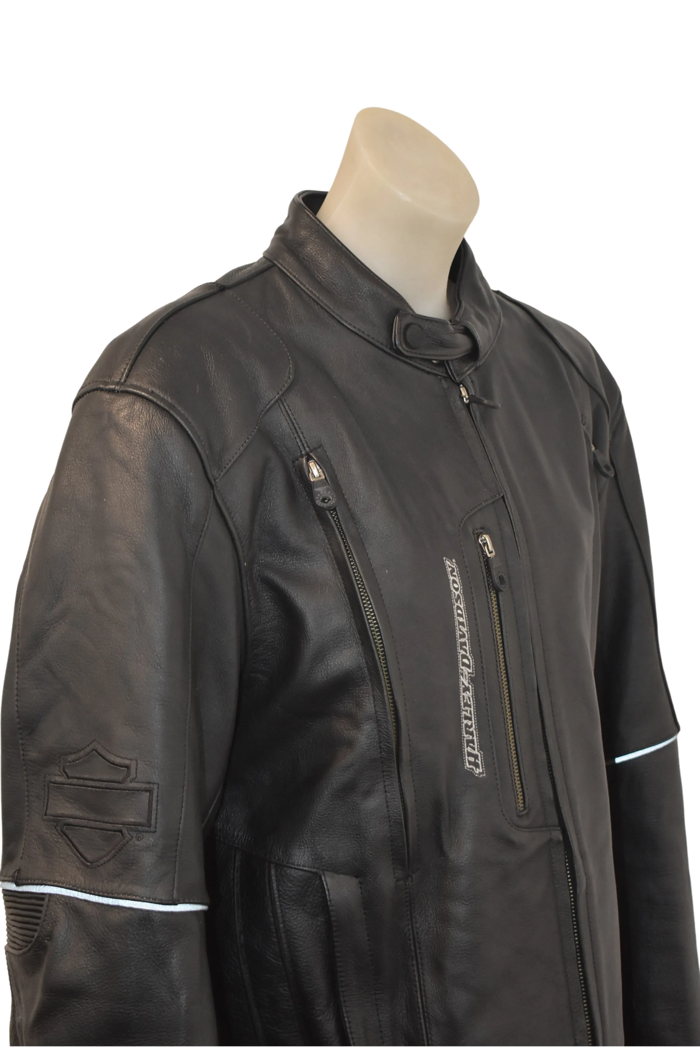 Harley Davidson genuine leather motorcycle jacket