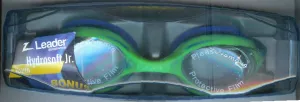 HYDROSOFT JR.  GOGGLES CLEAR / GREEN & BLUE