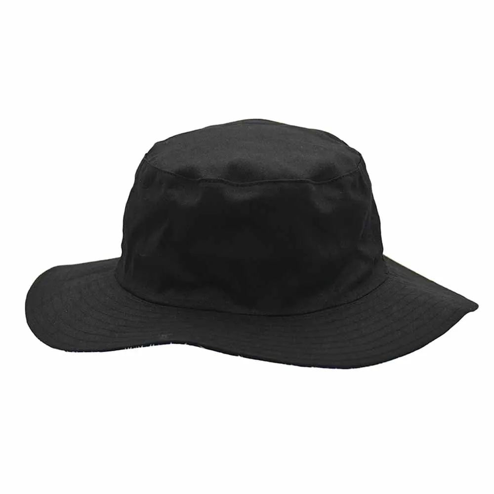 Junior Reversible Wide Brim Cotton Boonie Hat - Karen Keith Hats