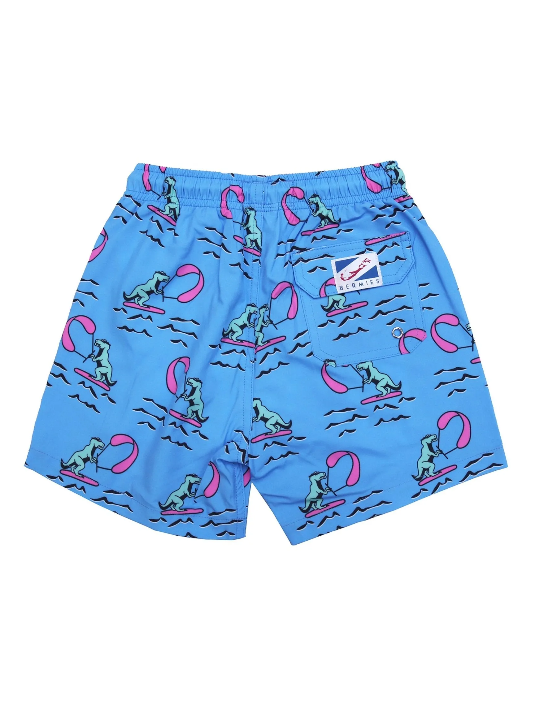 Jurassic Surfer Swim Trunks