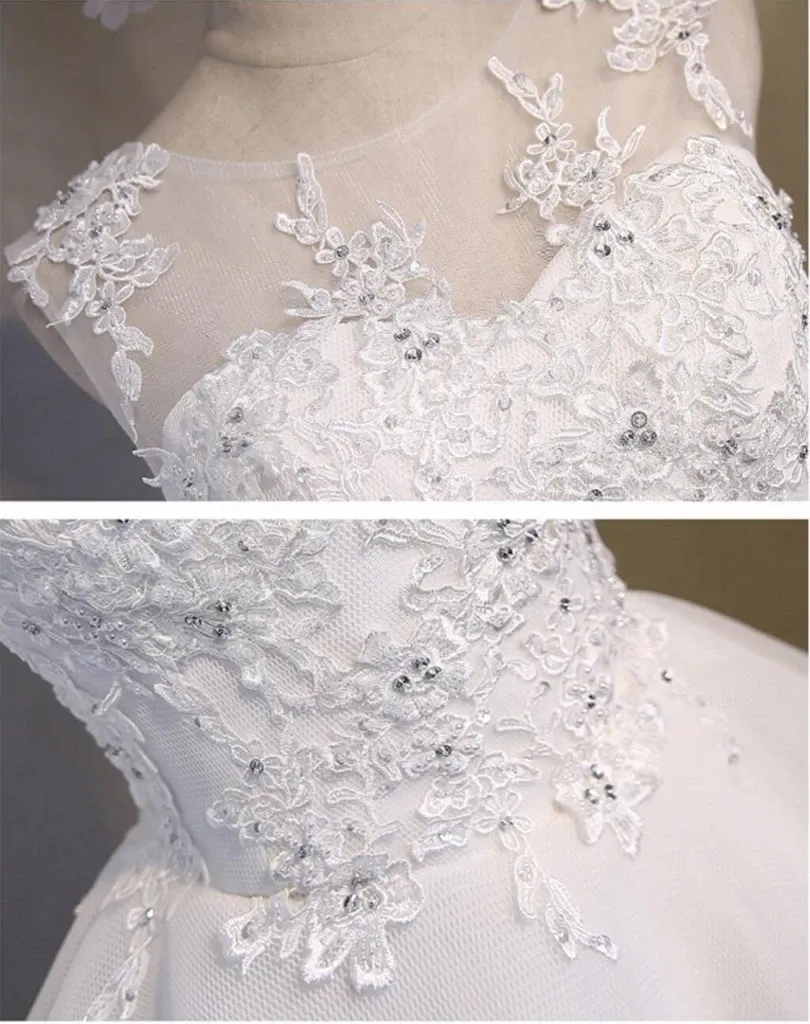 Kateprom White Lace Open Back Sexy Homecoming Prom Dresses, Cheap Homecoming Dresses KPH0555