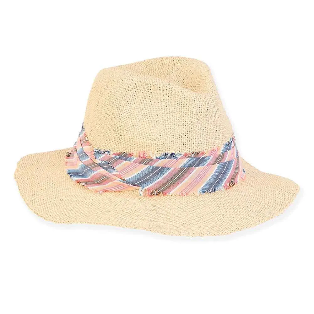 Kinsley Bangkok Toyo Fedora for Petites - Sunny Dayz™