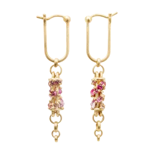 Long Plum Blossom Fontaine Earrings - 9770