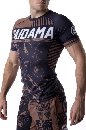 Men's Cyberverse Ranked Jiu Jitsu Rashguard - Short Sleeve