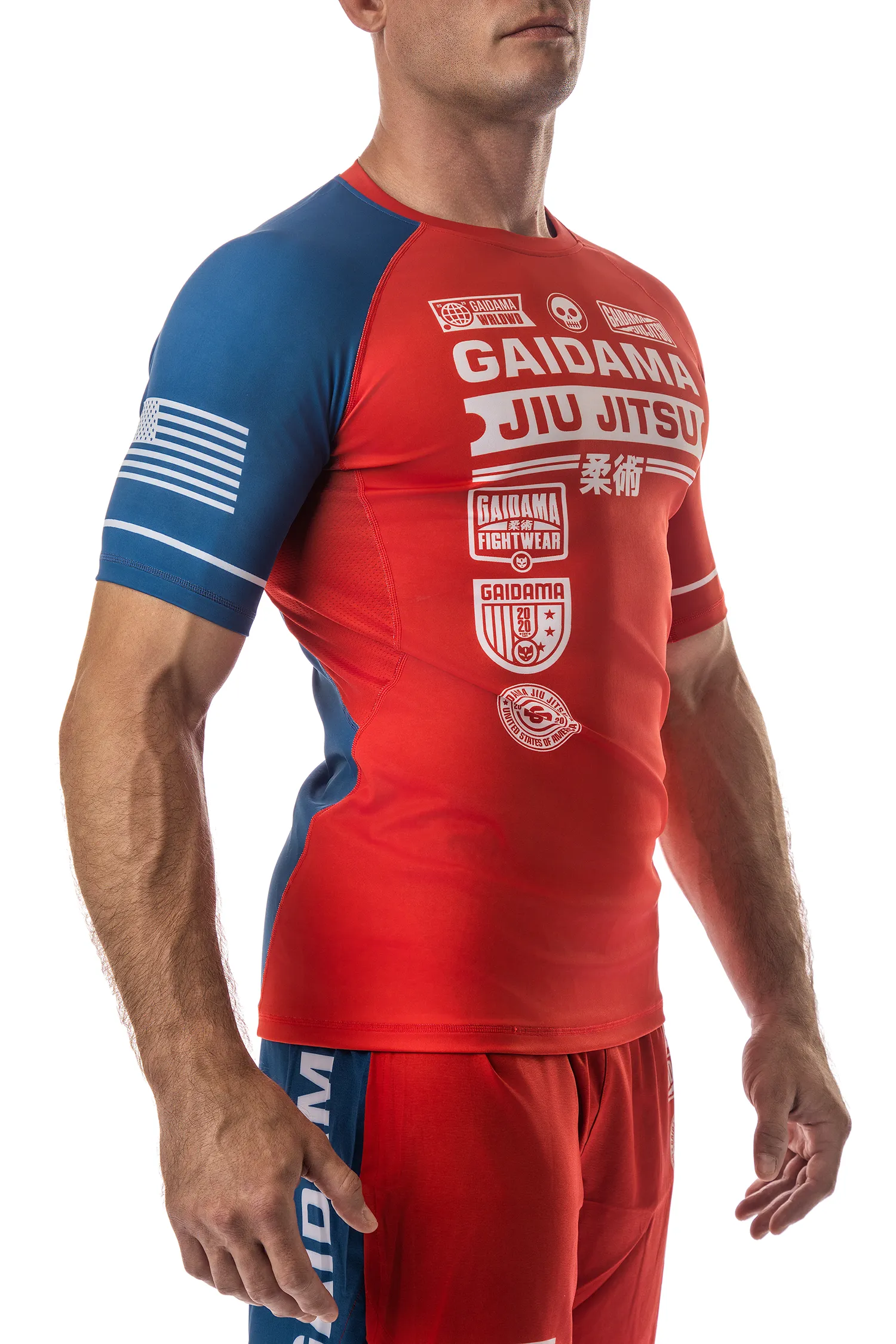 Men's G Team Art Wear Jiu Jitsu Rashguard - Short Sleeve - Clearance Colors