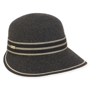 Metallic Straw Cap for Women, UPF50 - Sun 'N' Sand Hats