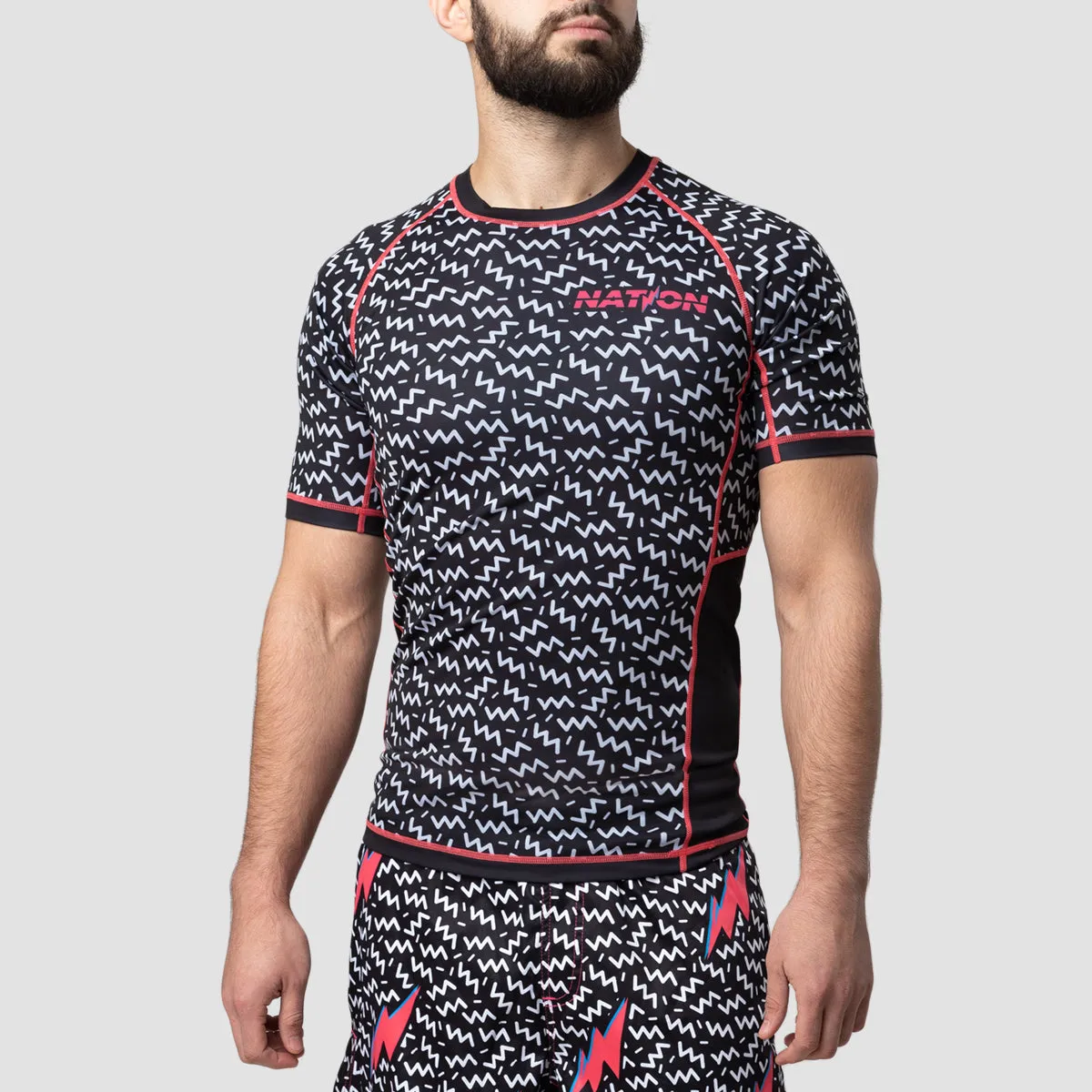 Nation Athletic "90s Babies V2" Rash Guard