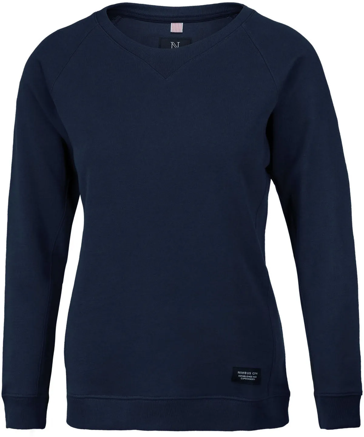 Navy - Women’s Newport – luxury lightweight crewneck