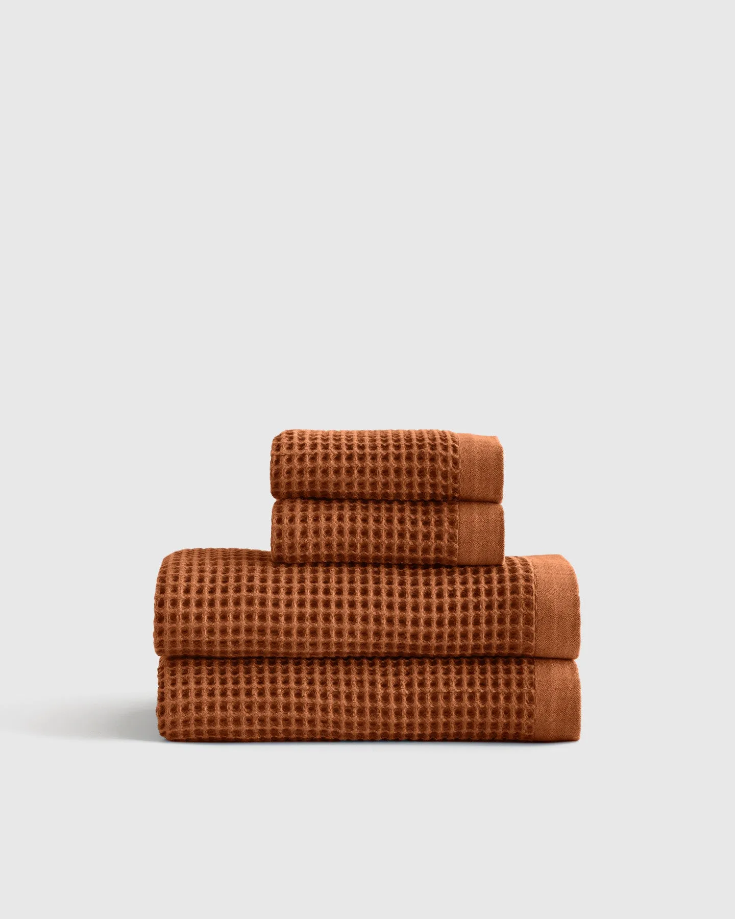 Organic Turkish Waffle Bath Towel Bundle