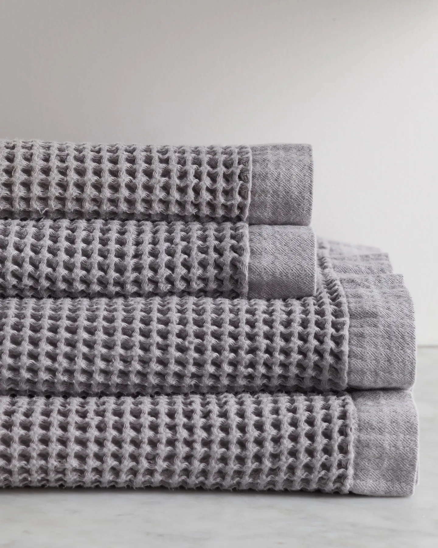 Organic Turkish Waffle Bath Towel Bundle