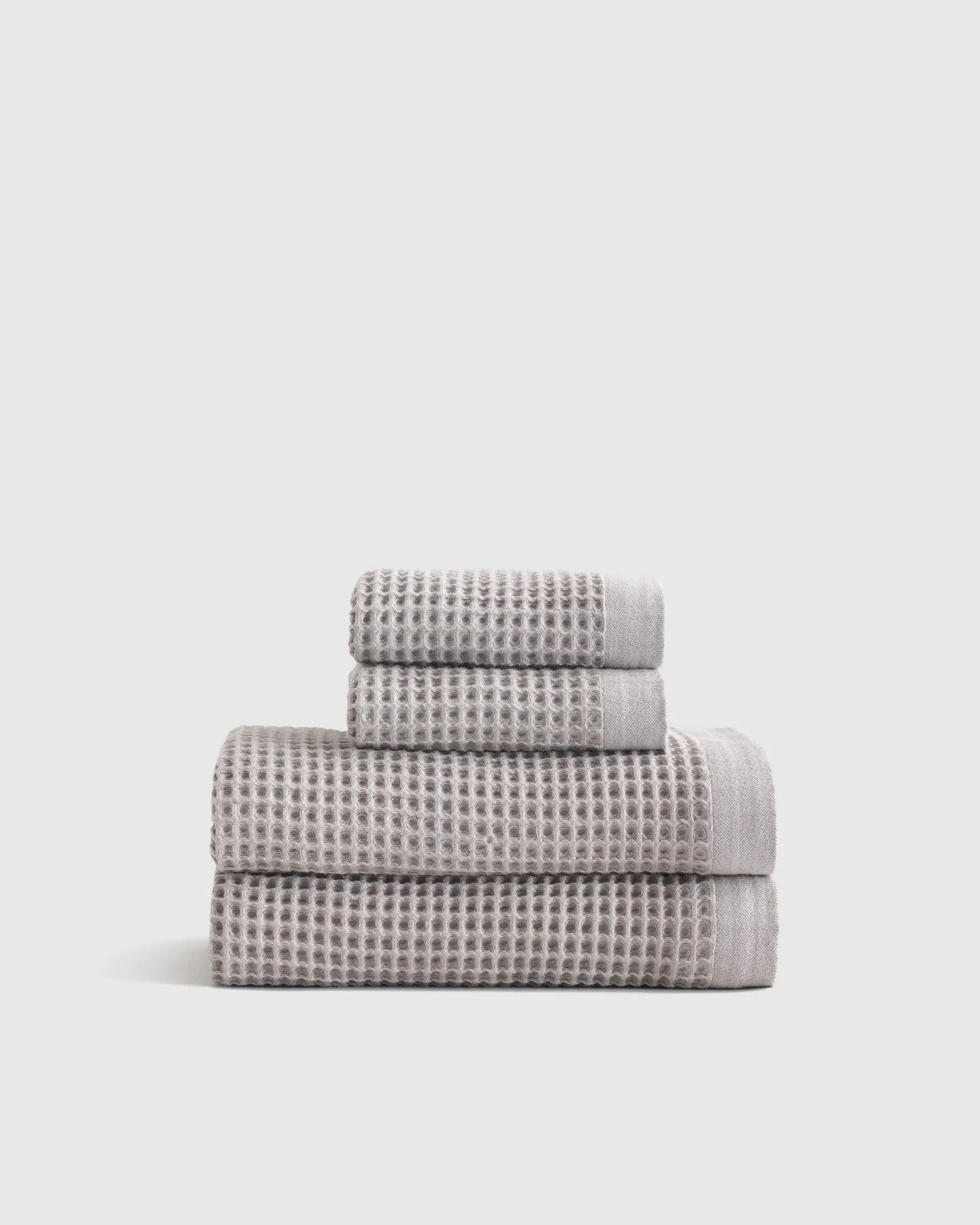 Organic Turkish Waffle Bath Towel Bundle
