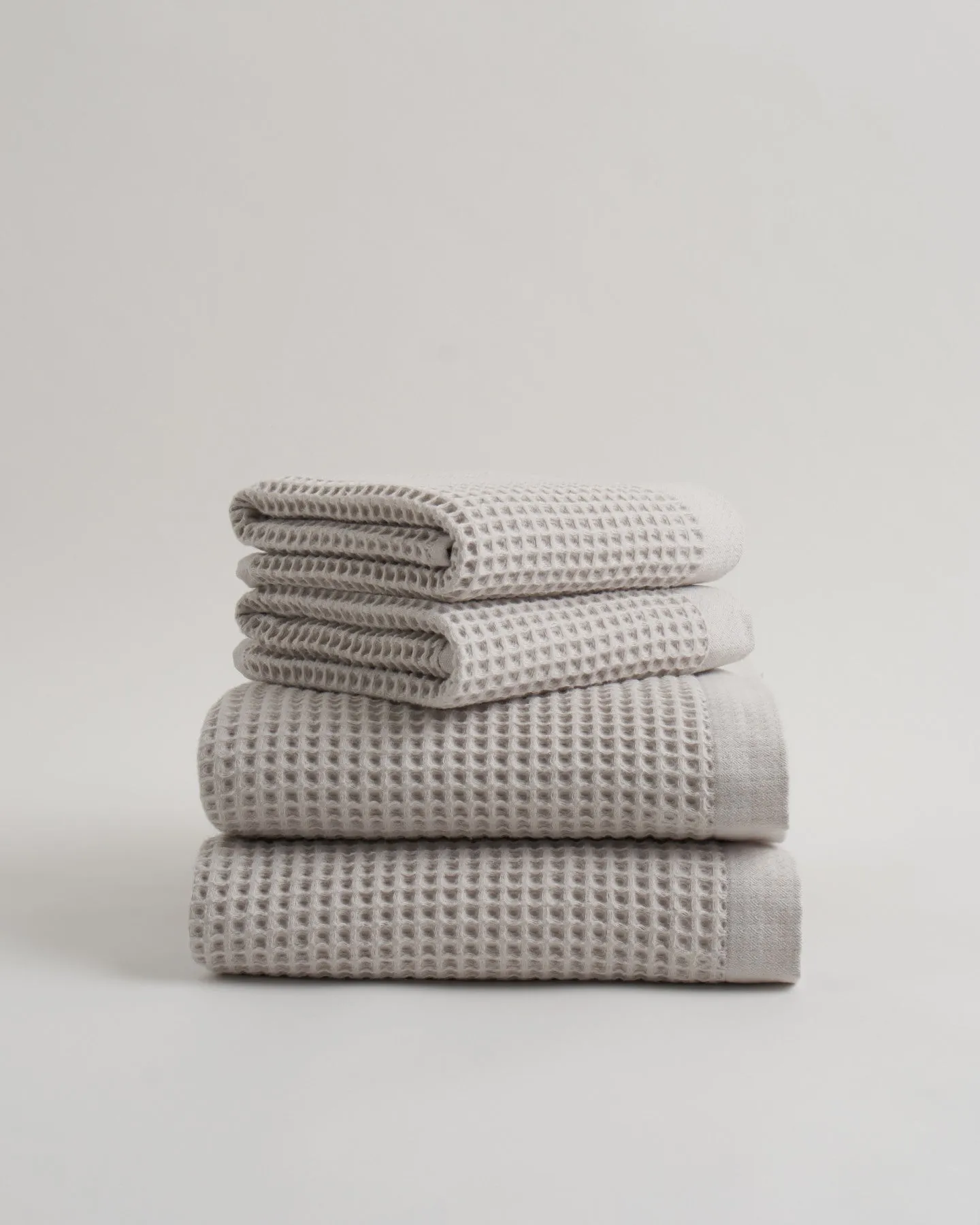 Organic Turkish Waffle Bath Towel Bundle