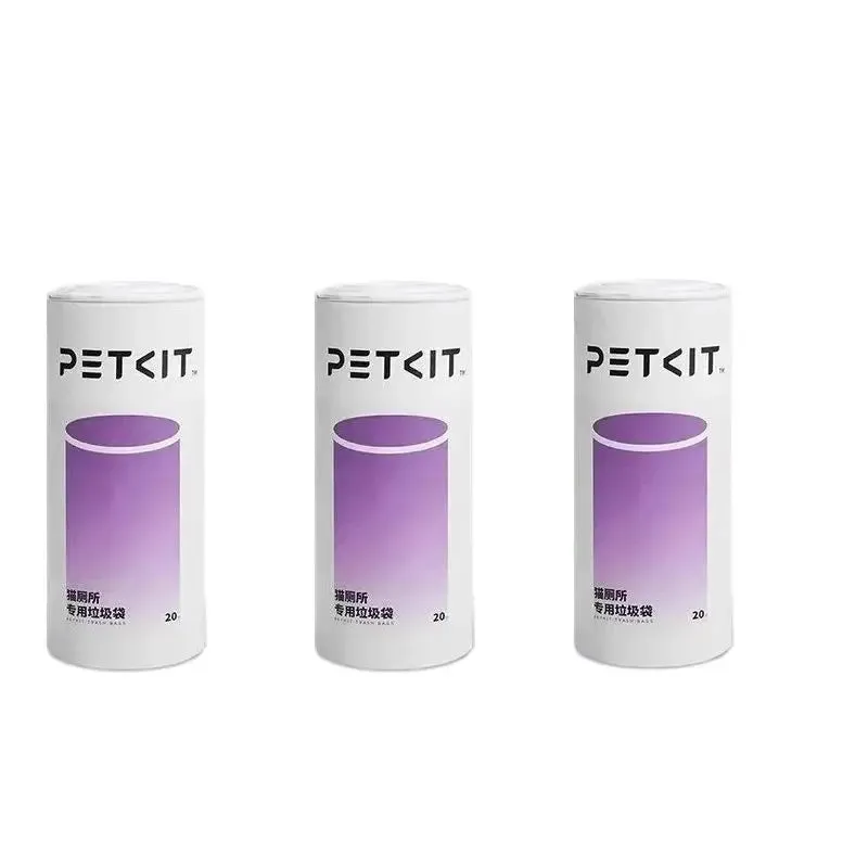 PETKIT PuraX PuraMax Replaced Waste Bags-5 Rolls, Portable Cat Litter Waste Receptacles Bags for Self-Cleaning Cat Litter Box