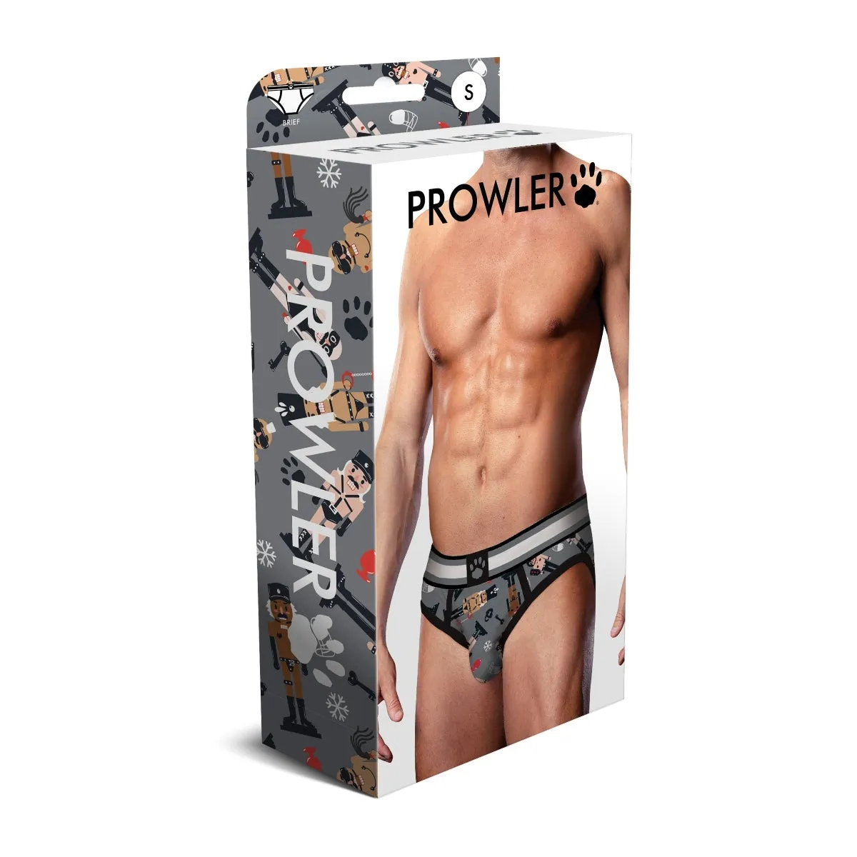 Prowler Nutcracker Brief Black Grey