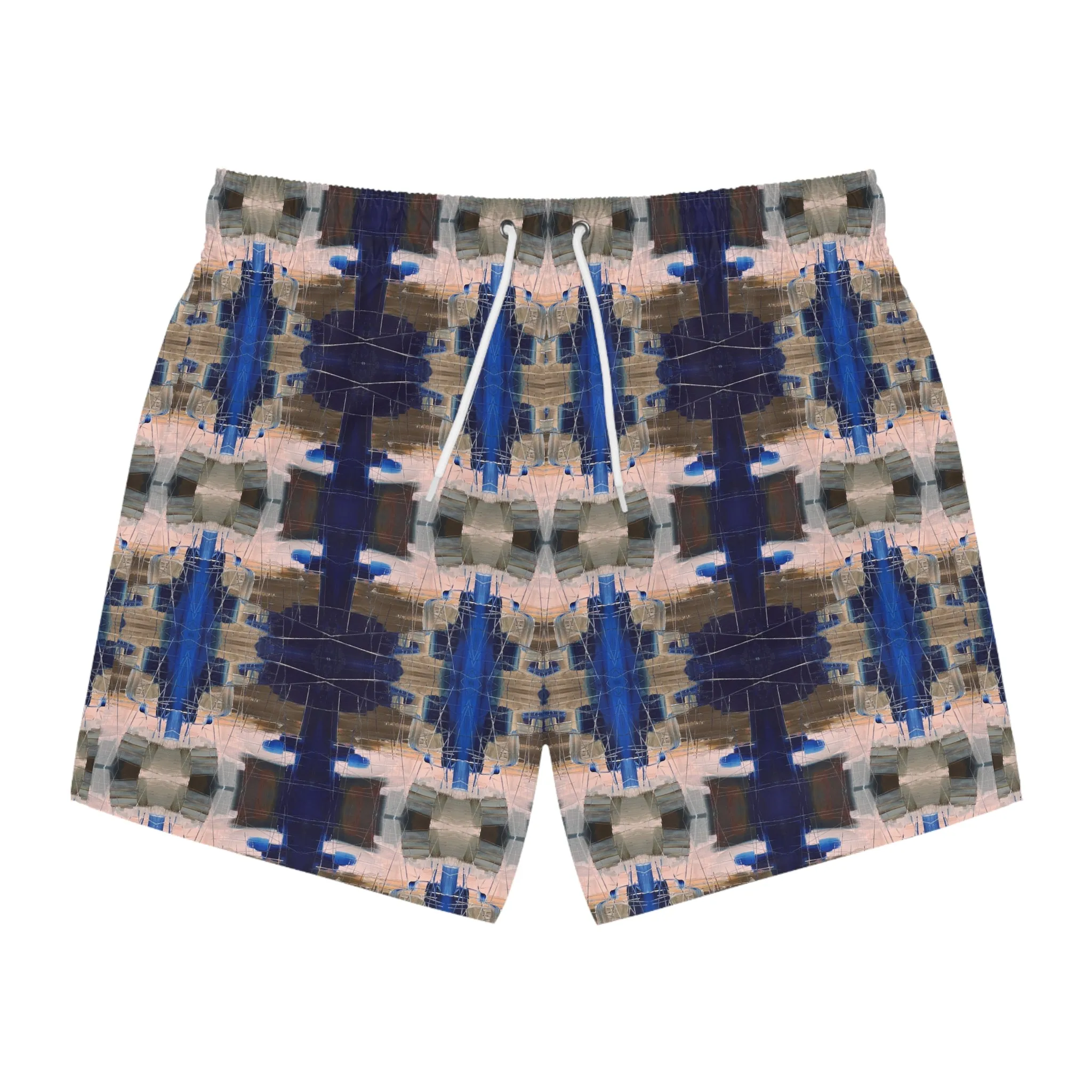 "Beach House” - Swim Trunks by Artist David Hilborn