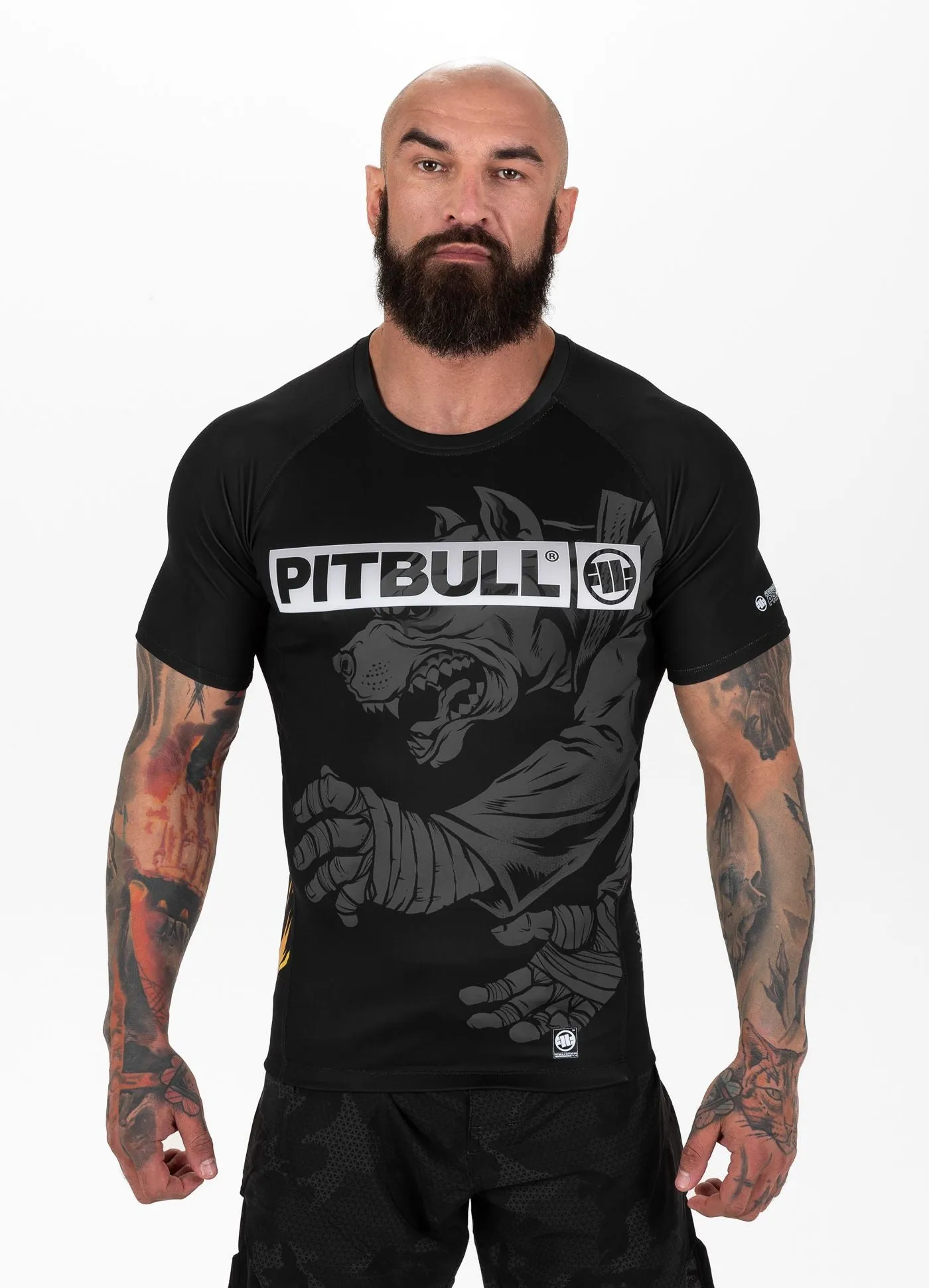 Rashguard Masters Of BJJ Hilltop - Black