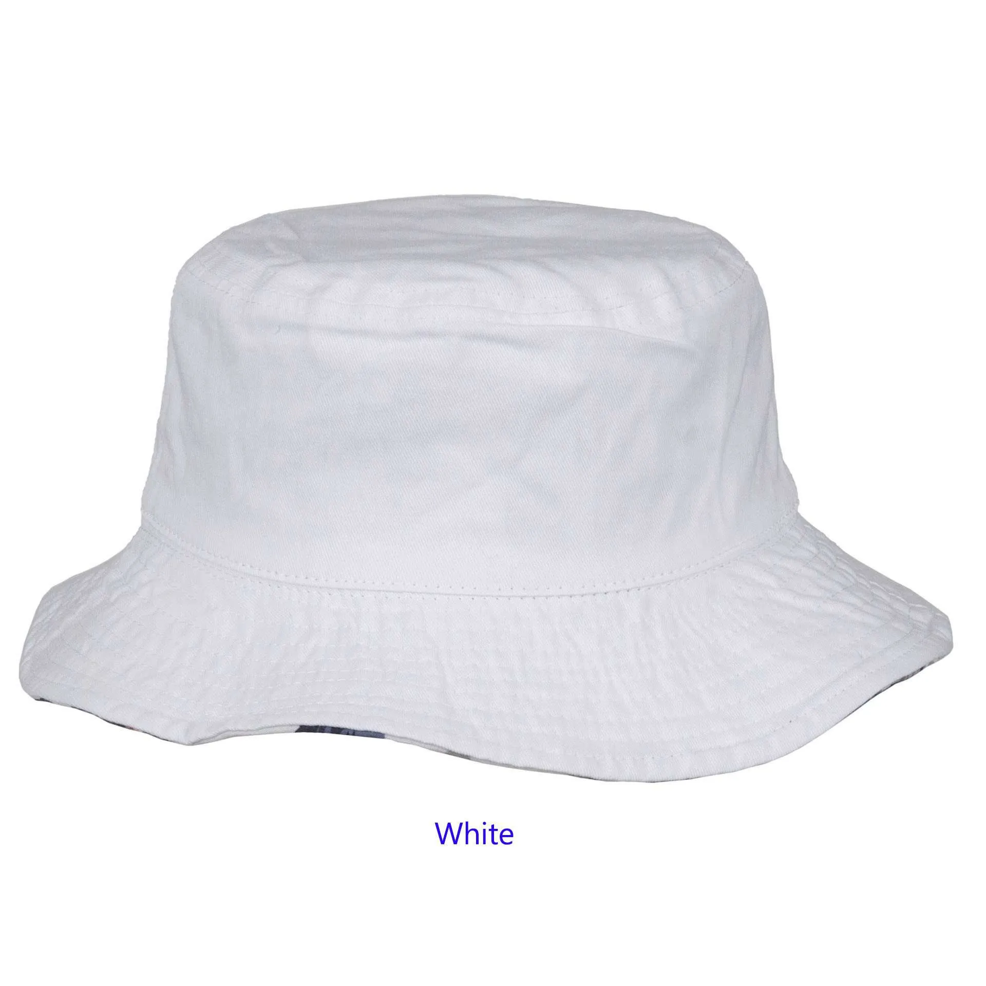 Reversible Floral Print-Solid Color Bucket Hat - Karen Keith Hats