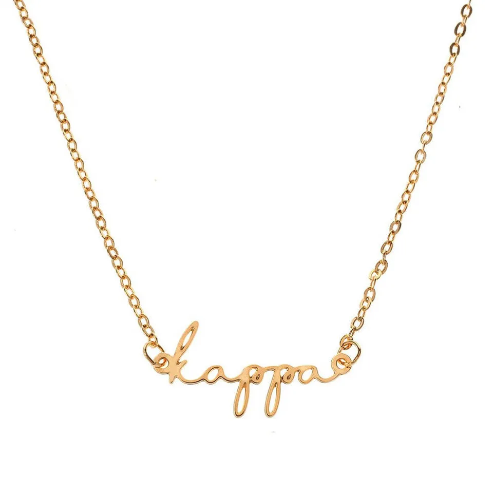 Script Name Sorority/Greek Necklaces
