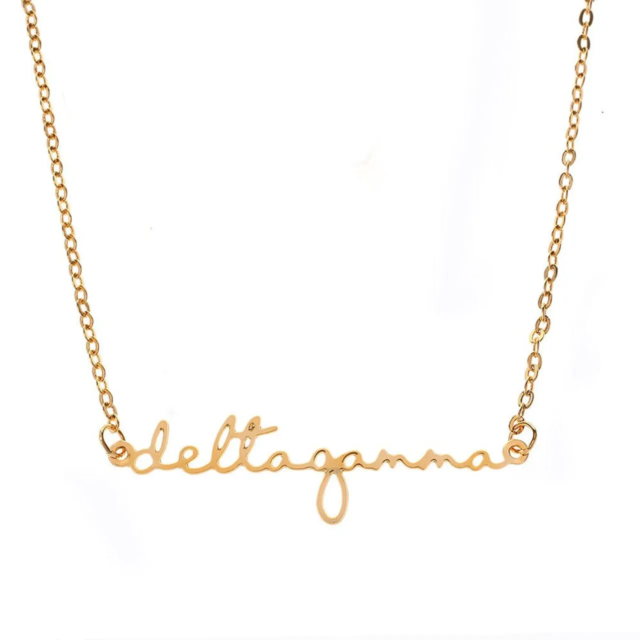 Script Name Sorority/Greek Necklaces