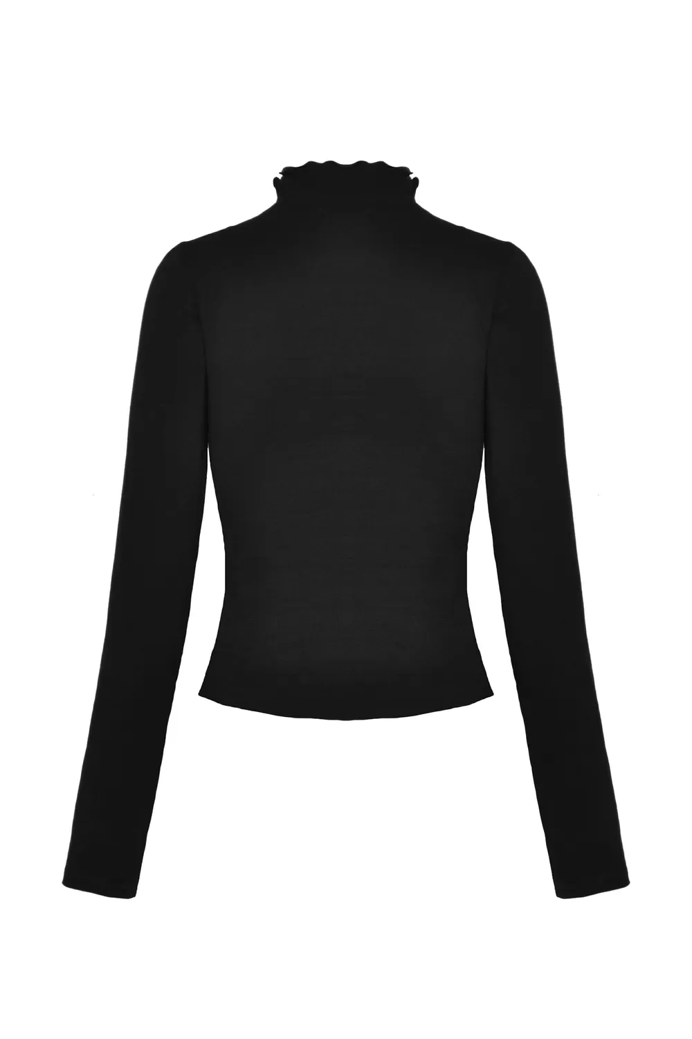 Sexy Fishnet Sweatshirt with Edgy Hardware Details