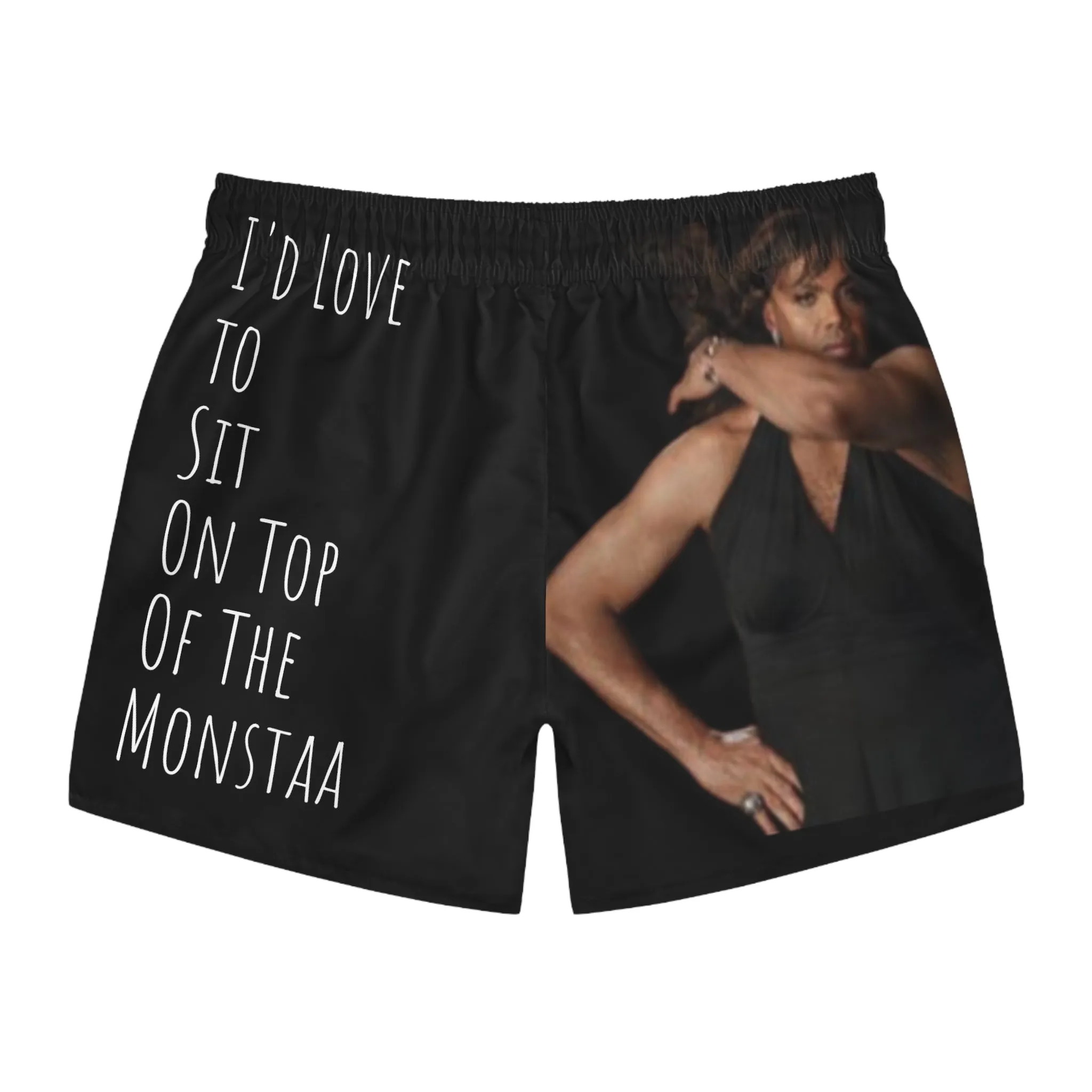 Shaqtin a Fool Swim Trunks (AOP)