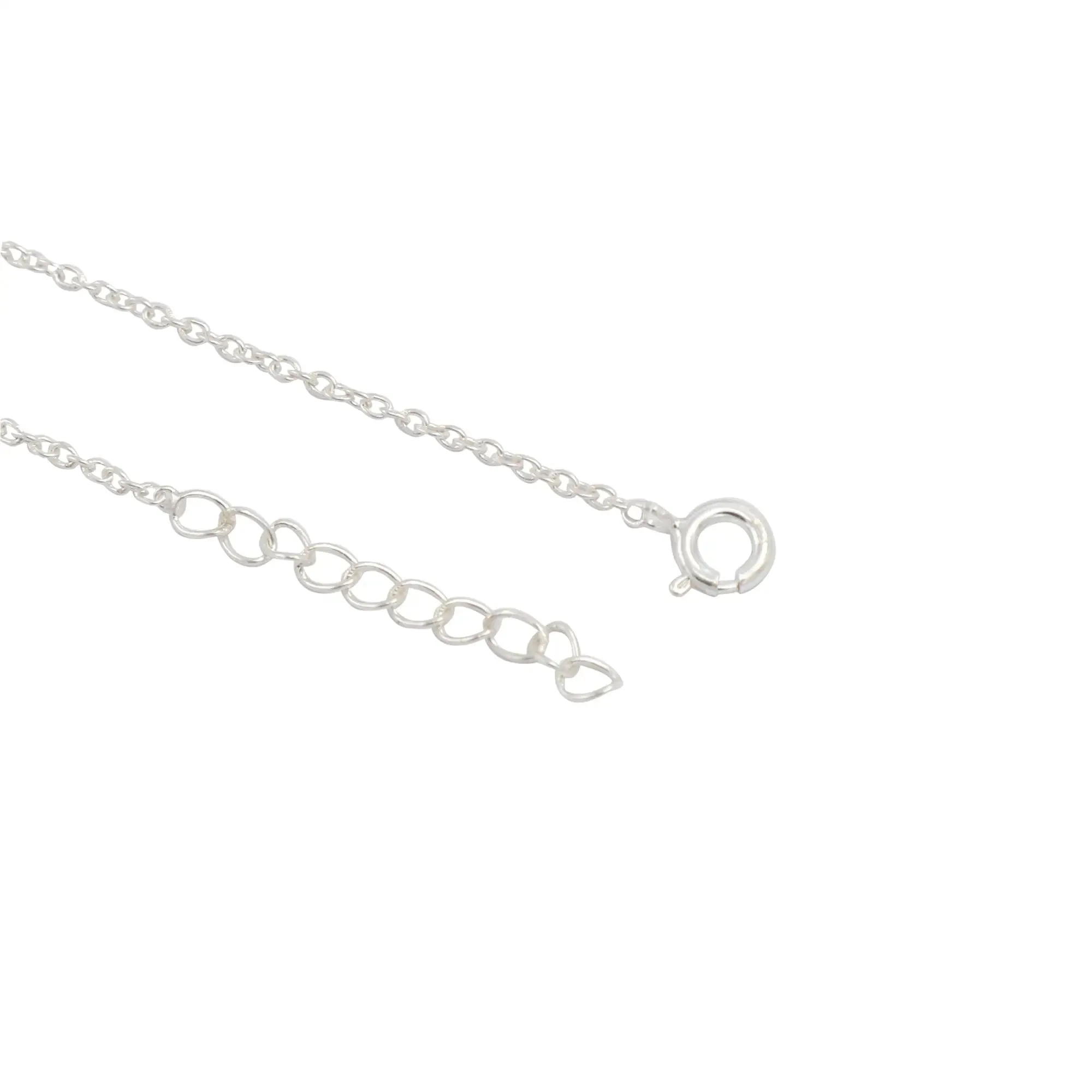 Silver 92.5 Green Mangalsutra Necklace