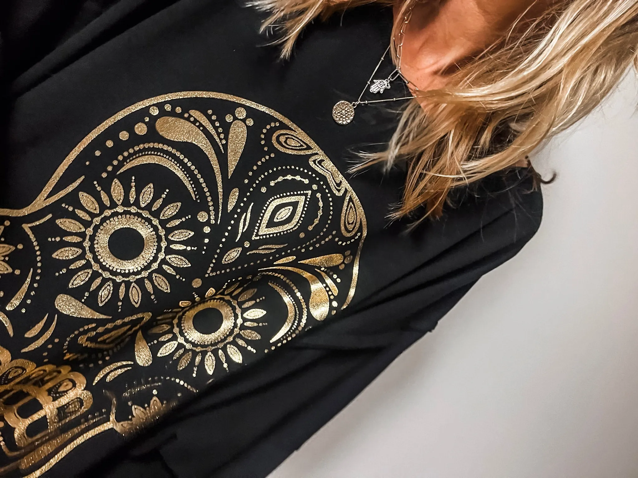 Skull Sweat Top