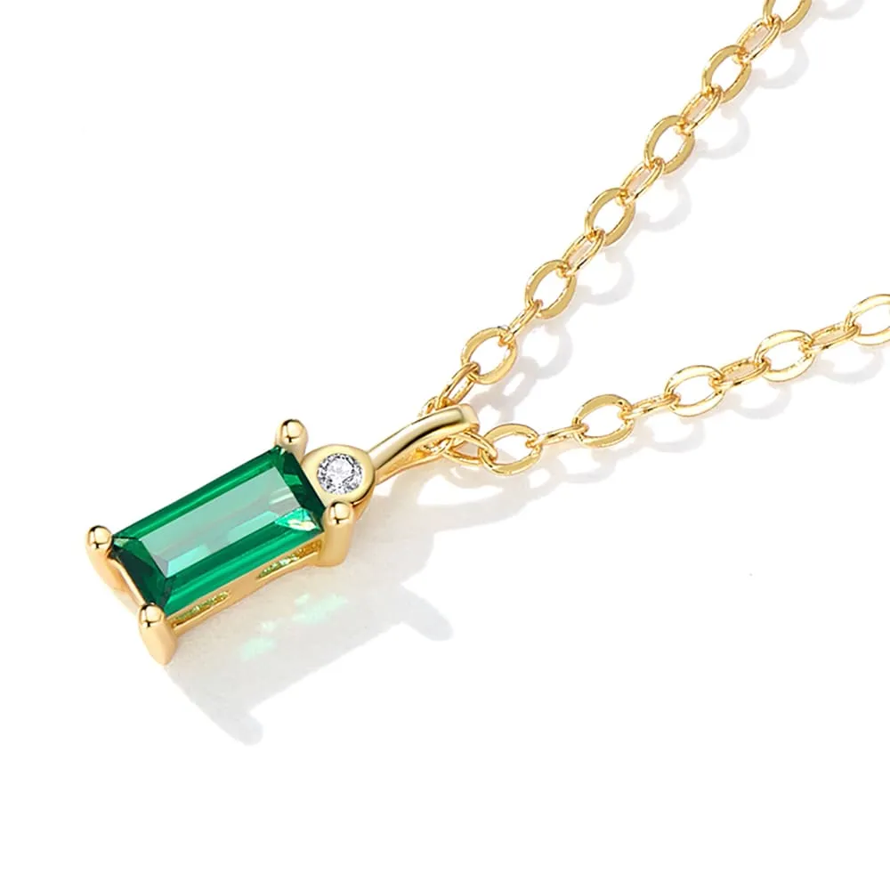 Solid 925 Signature Silver Egyptian Dainty Gold Layered Necklace