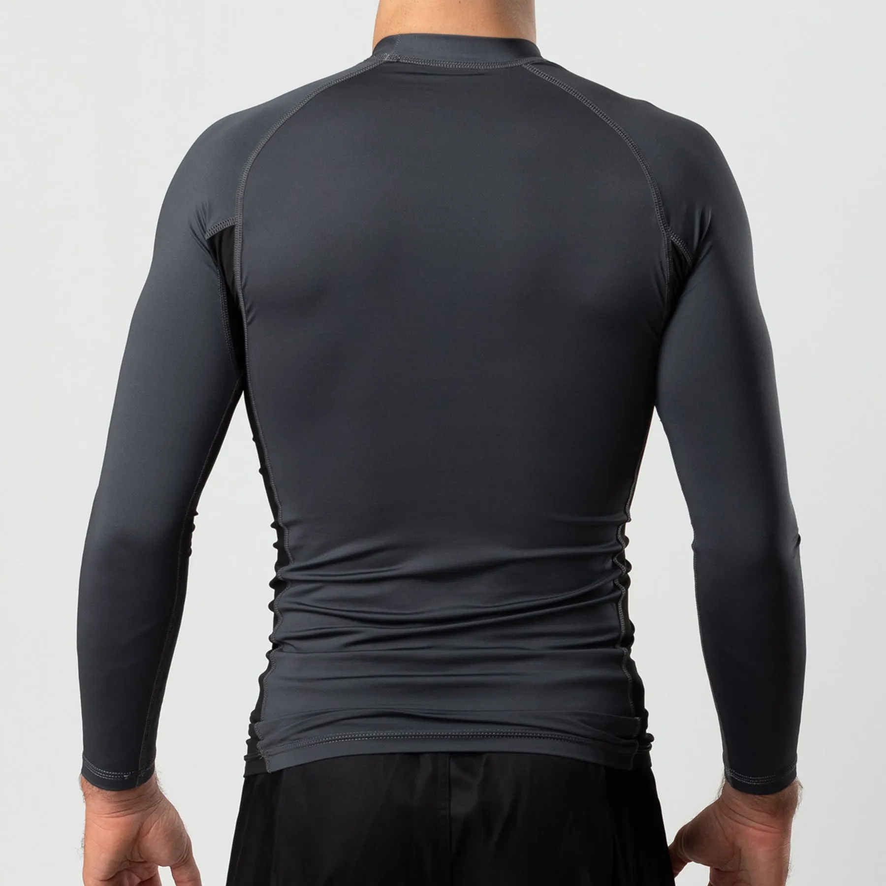 Standard Issue L/S Rash Guard 2-PACK (Black, Smoke Grey)