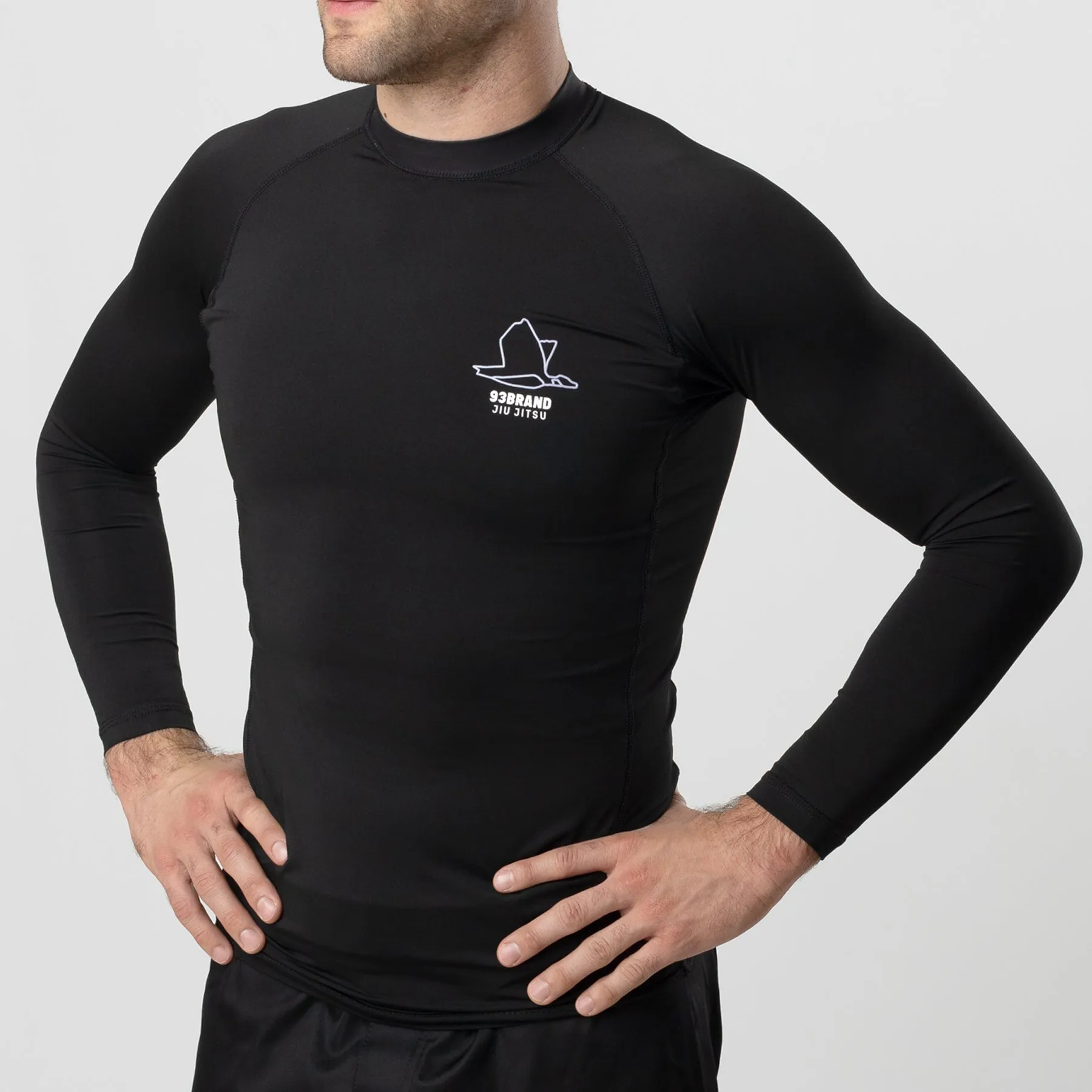 Standard Issue L/S Rash Guard 2-PACK (Black, Smoke Grey)